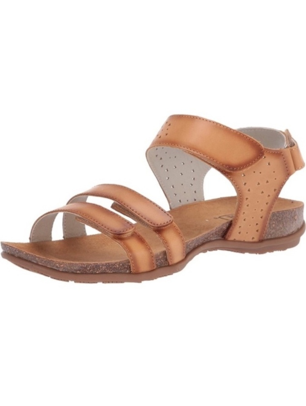 Proper leather Comfort orthopedic Sandals Velcro 8.5